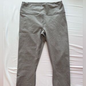 Grey Fabletics high wasted 7/8 leggings